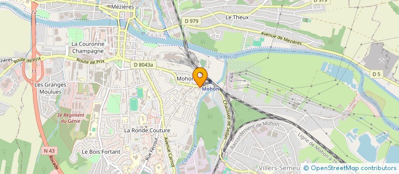 localisation de l'entreprise MADAME GERALDINE ANSELME  CHARLEVILLE-MEZIERES