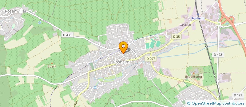 localisation de l'entreprise MADAME GERALDINE BAILLY à ROSHEIM