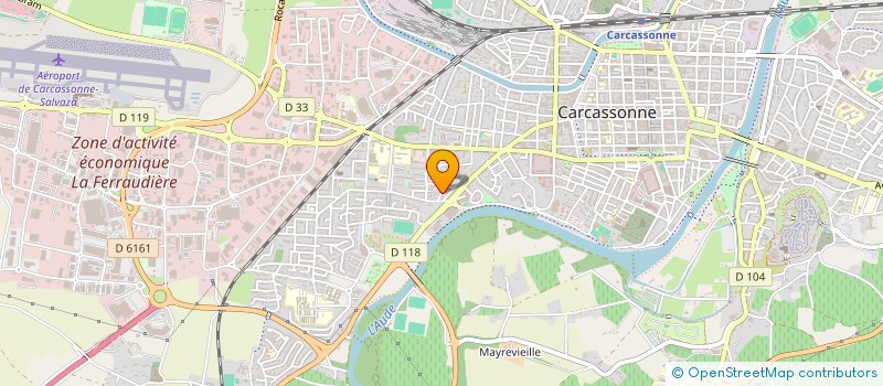 localisation de l'entreprise MADAME GERALDINE BARDOU  CARCASSONNE