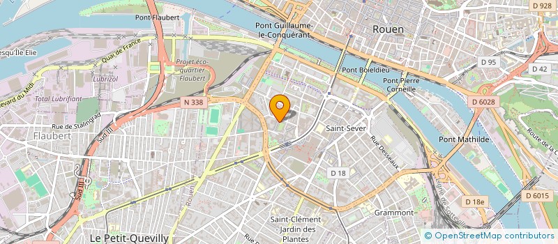 localisation de l'entreprise MADAME GERALDINE BAROFFIO  ROUEN