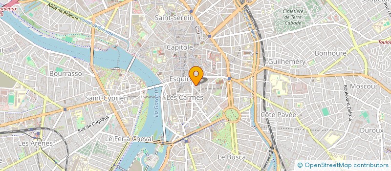 localisation de l'entreprise MADAME GERALDINE BEAUGRAND à TOULOUSE