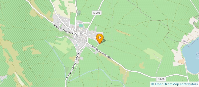 localisation de l'entreprise MADAME GERALDINE BELORGEY  AZILLE