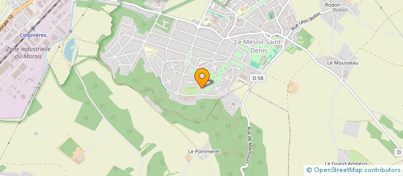 localisation de l'entreprise MADAME GERALDINE BENECH  LA ROCHELLE