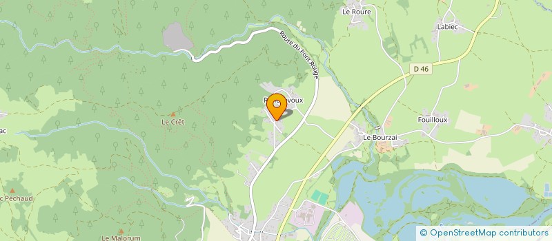 localisation de l'entreprise MADAME GERALDINE BLACHON  BAS-EN-BASSET