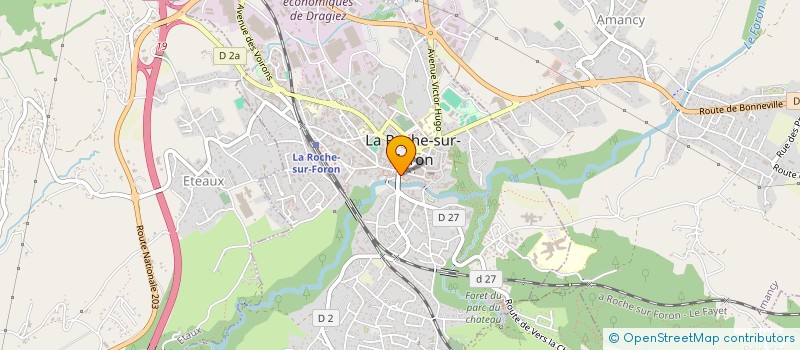 localisation de l'entreprise MADAME GERALDINE BOISSON  LA ROCHE-SUR-FORON