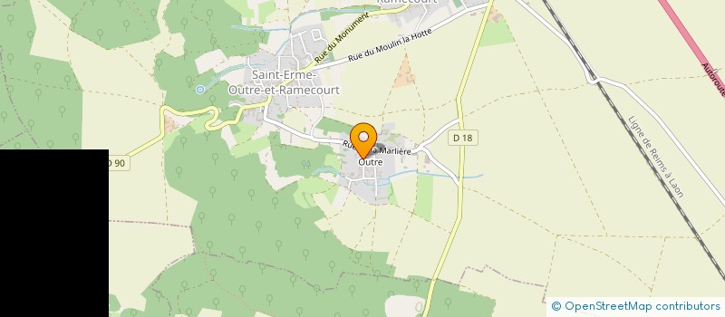 localisation de l'entreprise MADAME GERALDINE CARCENAC à SAINT-ERME-OUTRE-ET-RAMECOURT