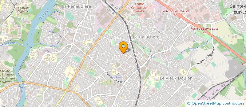 localisation de l'entreprise MADAME GERALDINE CARLIER  NANTES