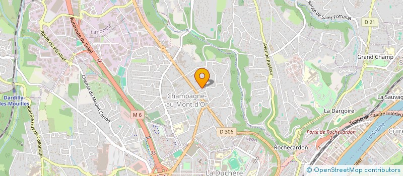 localisation de l'entreprise MADAME GERALDINE CARRET  CHEVINAY