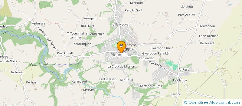 localisation de l'entreprise MADAME GERALDINE CASSAGNABERE à LANNION