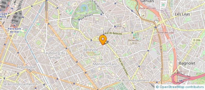 localisation de l'entreprise MADAME GERALDINE CAUMONT  PARIS