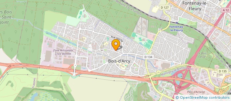 localisation de l'entreprise MADAME GERALDINE CHALEIL  BOIS-D'ARCY