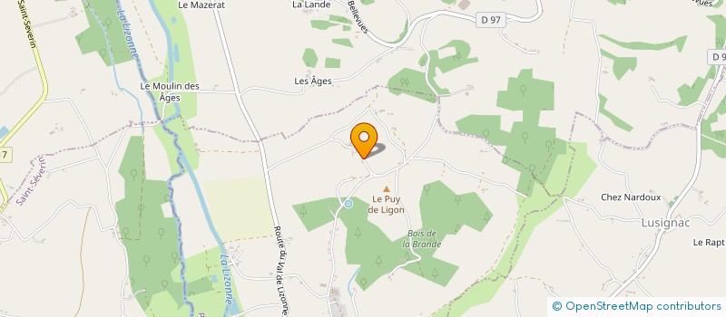 localisation de l'entreprise MADAME GERALDINE CHAPELLON  SAINT-PAUL-LIZONNE