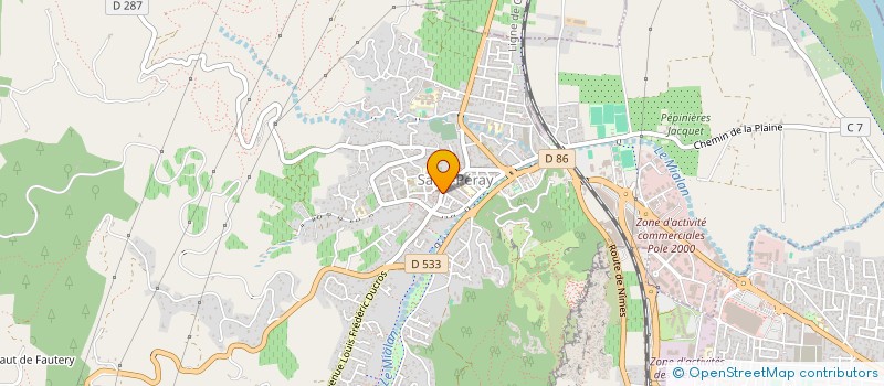 localisation de l'entreprise MADAME GERALDINE CHARLON à SAINT-PERAY