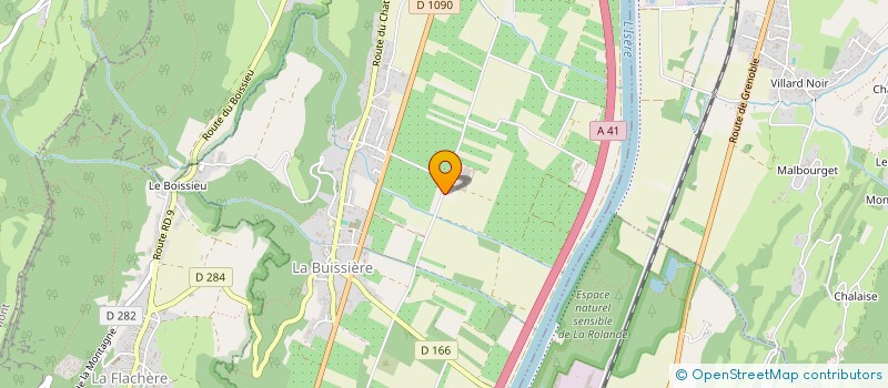 localisation de l'entreprise MADAME GERALDINE CHARPIOT  LA BUISSIERE