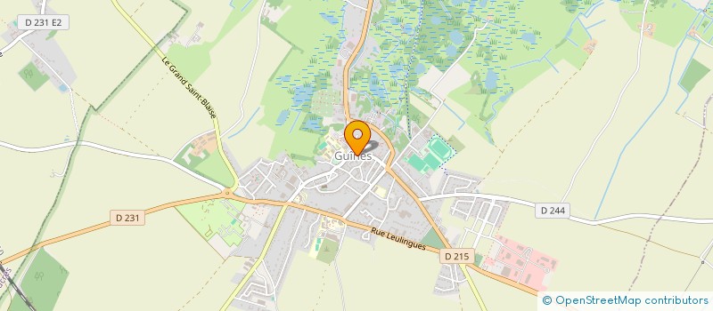 localisation de l'entreprise MADAME GERALDINE CHEVALIER  GUINES