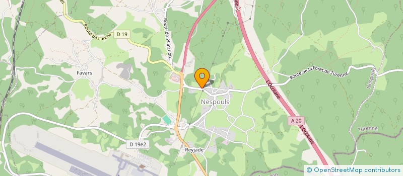 localisation de l'entreprise MADAME GERALDINE CHIARI  LARCHE