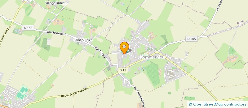 localisation de l'entreprise MADAME GERALDINE CHITEL  SOMMERVIEU