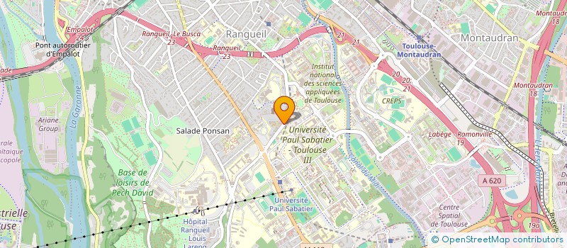 localisation de l'entreprise MADAME GERALDINE CHOPIN à TOULOUSE