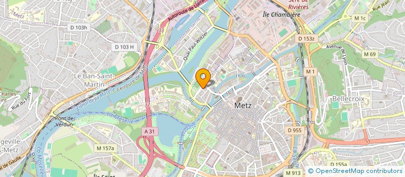 localisation de l'entreprise MADAME GERALDINE CLAUS à METZ