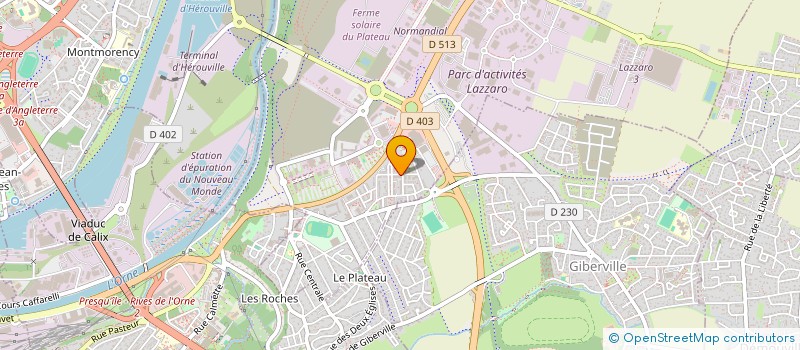 localisation de l'entreprise MADAME GERALDINE COLONVAL  COLOMBELLES