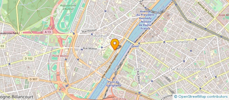 localisation de l'entreprise MADAME GERALDINE COULON  PARIS