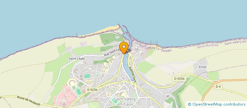 localisation de l'entreprise MADAME GERALDINE COUTURE  SAINT-VALERY-EN-CAUX