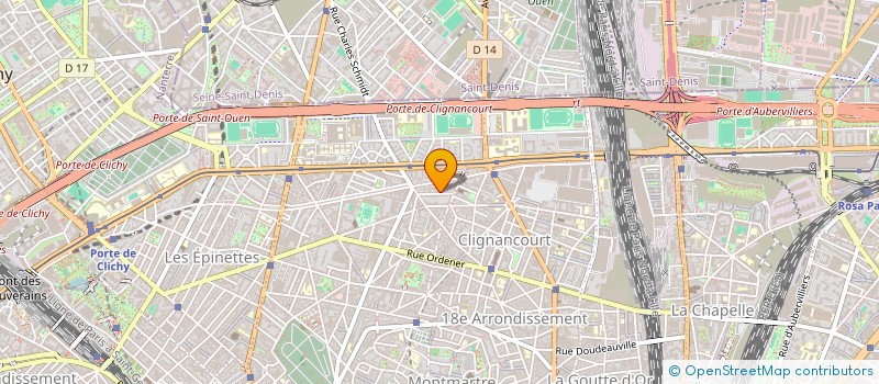 localisation de l'entreprise MADAME GERALDINE COZETTE  PARIS