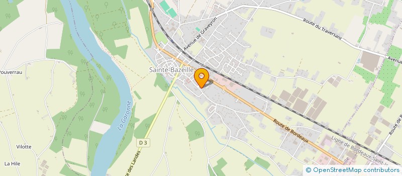 localisation de l'entreprise MADAME GERALDINE DAHAN  SAINTE-BAZEILLE