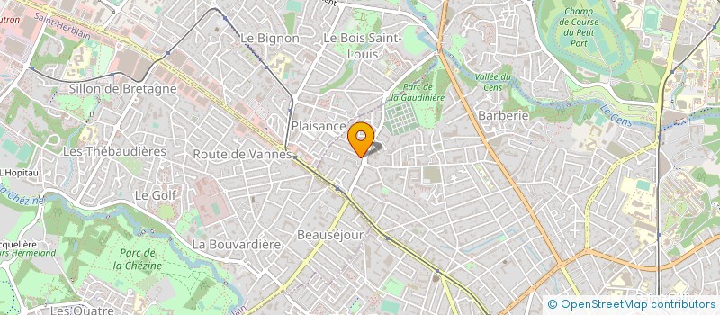 localisation de l'entreprise MADAME GERALDINE DANIEL à NANTES