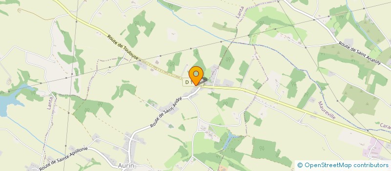 localisation de l'entreprise MADAME GERALDINE DE BIASI  AURIN