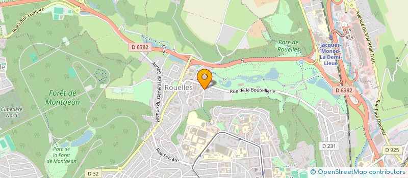 localisation de l'entreprise MADAME GERALDINE DE YESUS à LE HAVRE