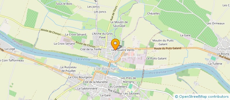 localisation de l'entreprise MADAME GERALDINE DECHELETTE  LES EPESSES