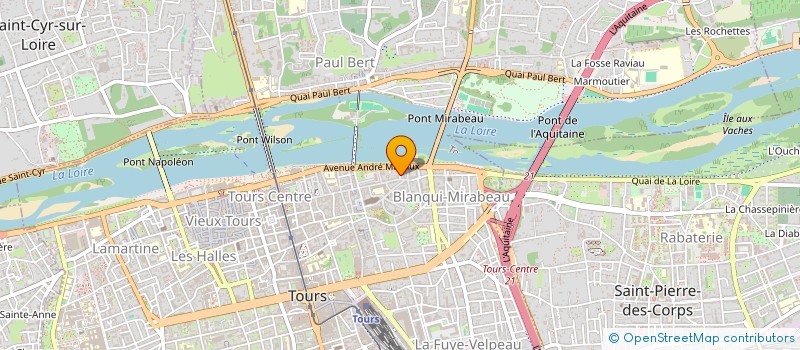 localisation de l'entreprise MADAME GERALDINE DORANGE  TOURS