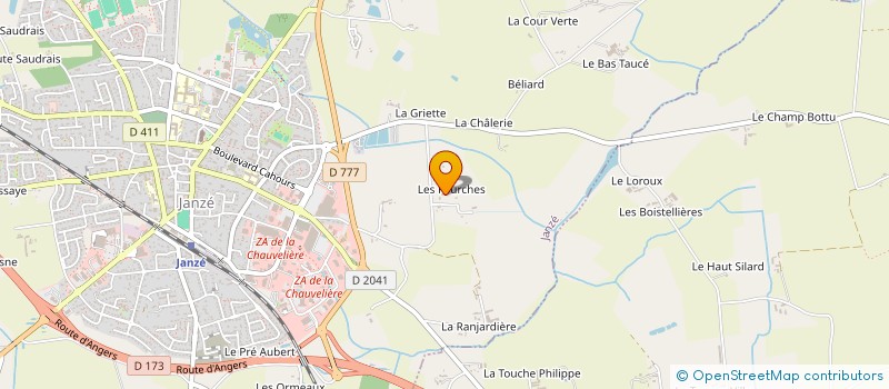 localisation de l'entreprise MADAME GERALDINE DUBOIS  JANZE