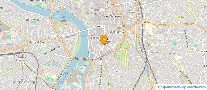 localisation de l'entreprise MADAME GERALDINE DUBOSC à TOULOUSE