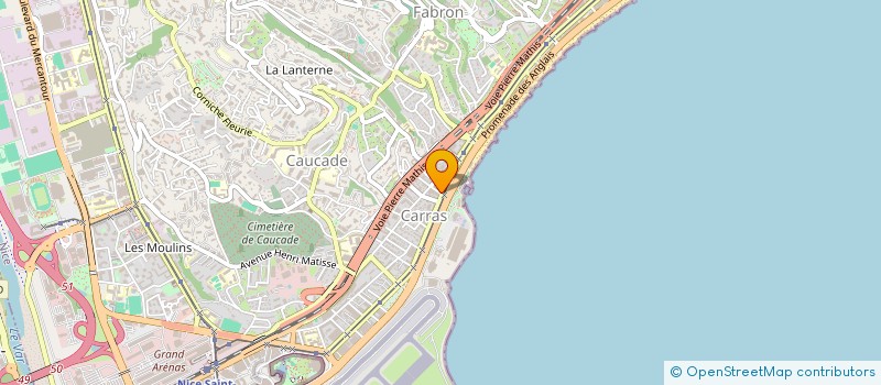 localisation de l'entreprise MADAME GERALDINE DUFIET  NICE