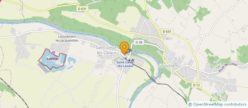 localisation de l'entreprise MADAME GERALDINE DUNIEC à SAINT-LIEUX-LES-LAVAUR
