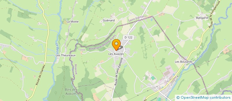 localisation de l'entreprise MADAME GERALDINE DUPERRON  SAINT-DENIS-DE-CABANNE