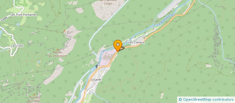 localisation de l'entreprise MADAME GERALDINE DUPONT  LIVET-ET-GAVET