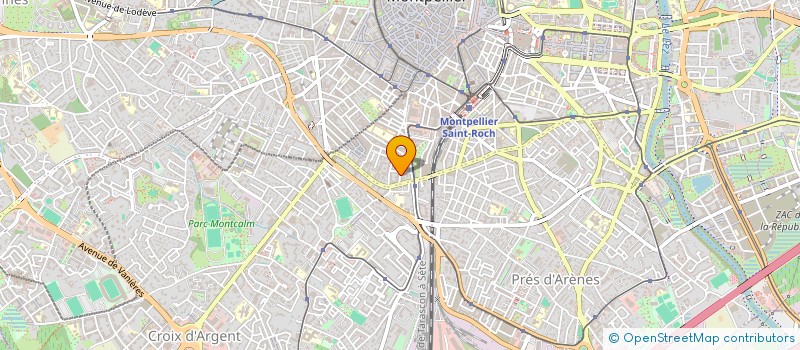 localisation de l'entreprise MADAME GERALDINE DURET à MONTPELLIER