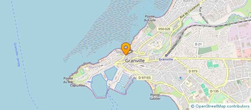 localisation de l'entreprise MADAME GERALDINE DUVERNOIS à GRANVILLE