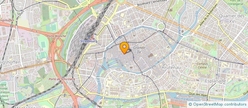 localisation de l'entreprise MADAME GERALDINE EDEL à STRASBOURG