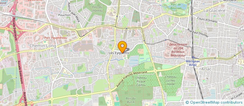 localisation de l'entreprise MADAME GERALDINE EPHREME  MERIGNAC