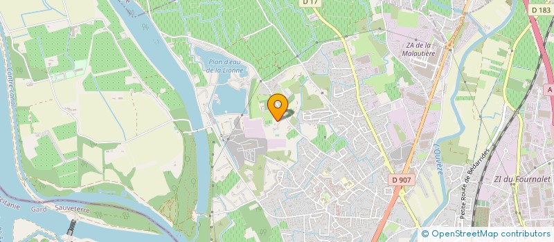 localisation de l'entreprise MADAME GERALDINE ETIENNE  SORGUES