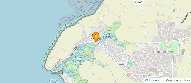 localisation de l'entreprise MADAME GERALDINE FLEAU  NIEUL-SUR-MER