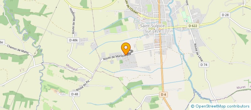 localisation de l'entreprise MADAME GERALDINE FLOCHLAY  SAINT-SULPICE-SUR-LEZE