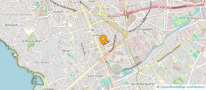 localisation de l'entreprise MADAME GERALDINE FRAGIONE à MARSEILLE