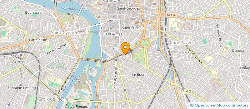 localisation de l'entreprise MADAME GERALDINE FRIESS  TOULOUSE