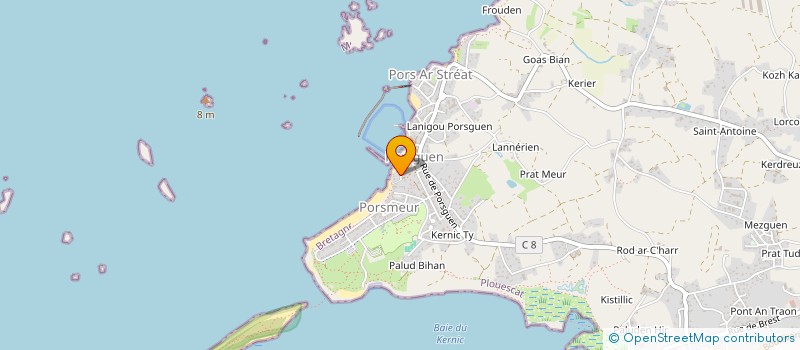 localisation de l'entreprise MADAME GERALDINE G'STYR  PLOUESCAT