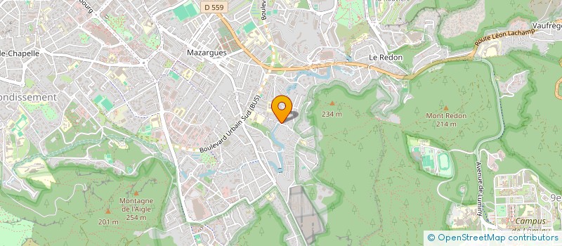 localisation de l'entreprise MADAME GERALDINE GALMES  MARSEILLE